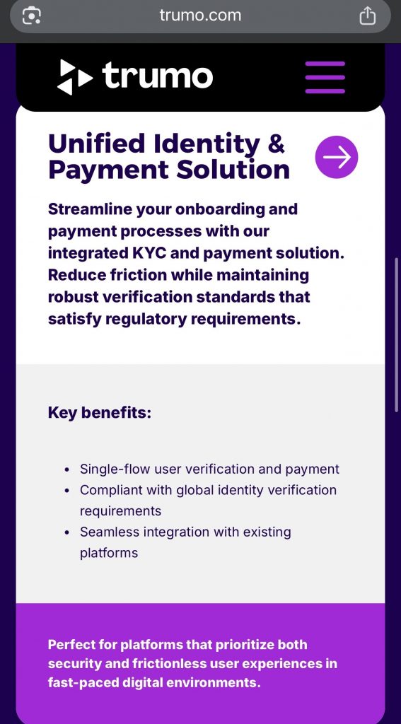 Vahva tunnistautuminen Trumon kautta