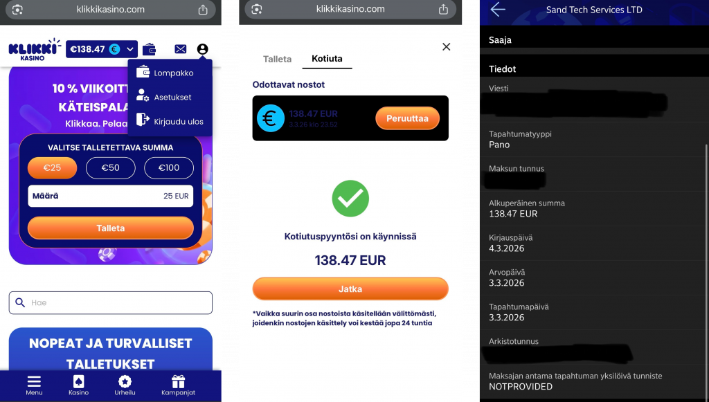 Trumo kotiutus vaihe vaiheelta