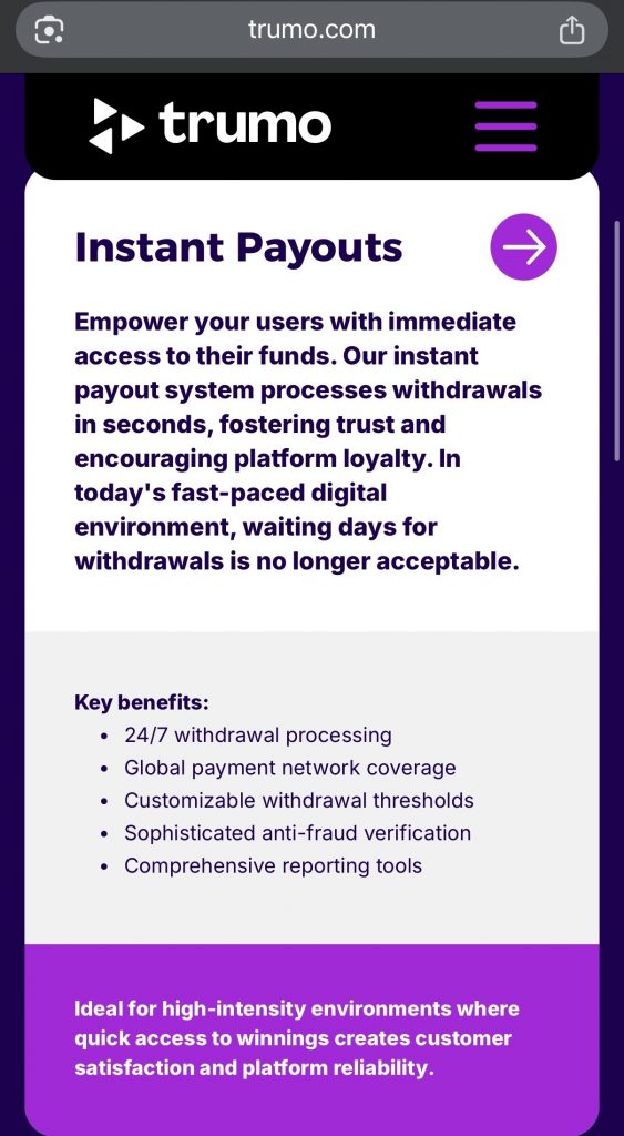 Nopeat ja turvallinen Trumo kotiutus
